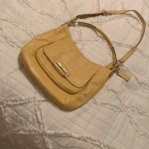 Gorgeous ray of sunshine yellow coach purse